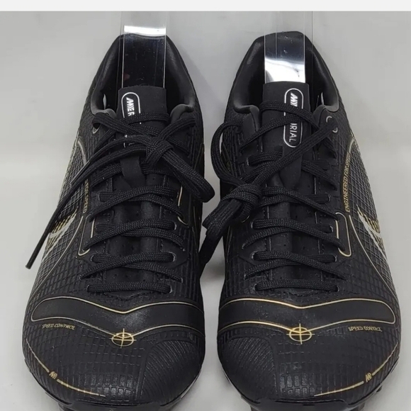 Nike Mercurial Vapor 14 Pro FG Black Gold Soccer Cleats Mens Sz Multi DJ2869-007 main image 6